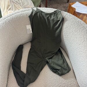 Olive Green Women's Bumpsuit